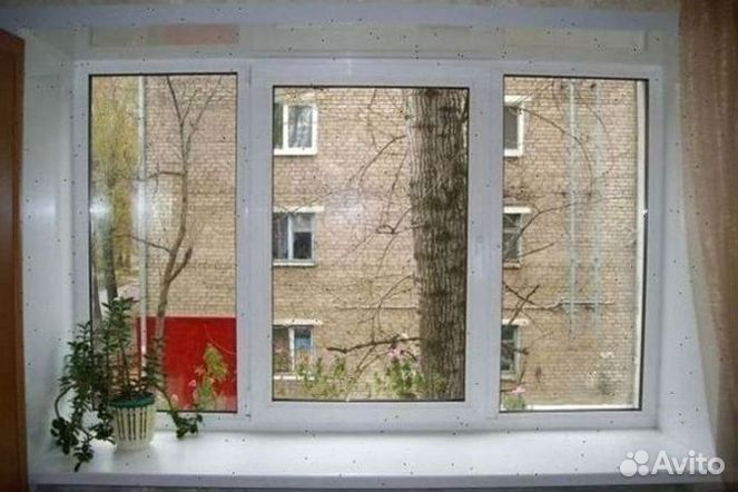 Окно пластиковое новые