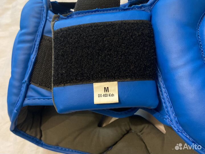 Боксерские перчатки 6oz demix и шлем