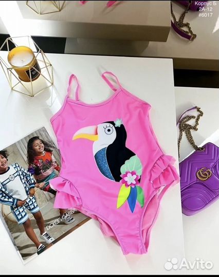 Купальник для девочки новый