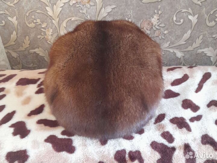 Шапка зимняя меховая женская норковая