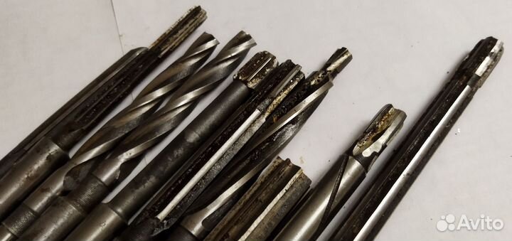 Сверла, фрезы, развертки под токарный патрон СССР
