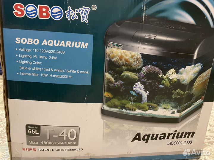 Аквариум 65л