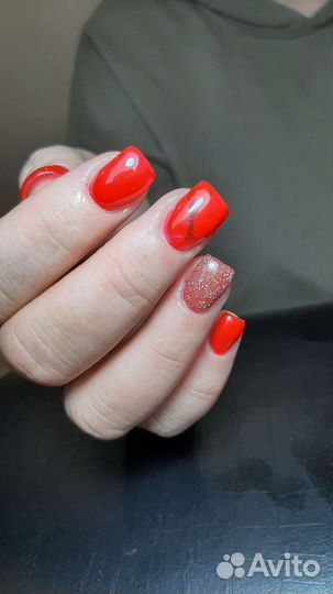 Наращивание, гель-лак