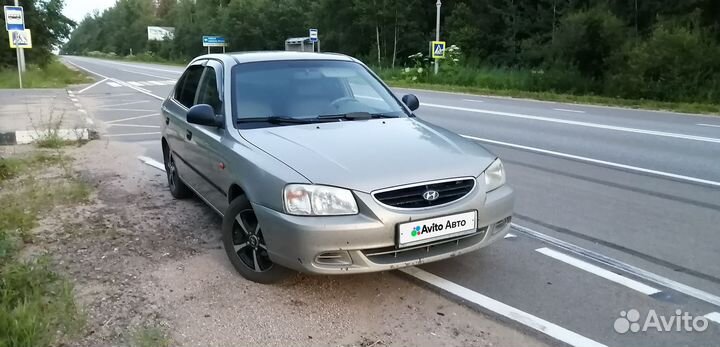 Hyundai Accent 1.5 МТ, 2007, 184 000 км
