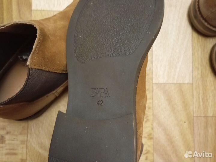 Челси замшевые Zara 42