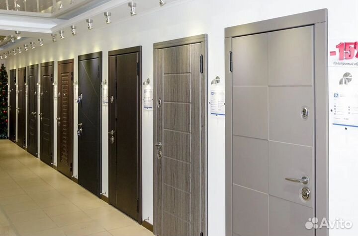 Двери металлические новые