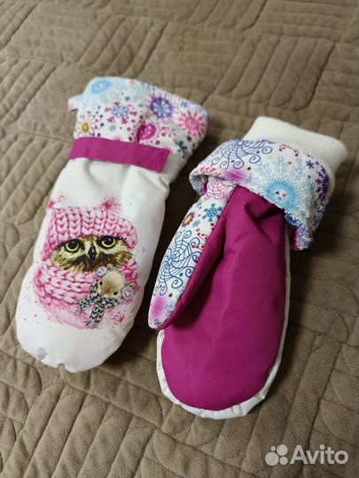 Варежки Зимка для девочки