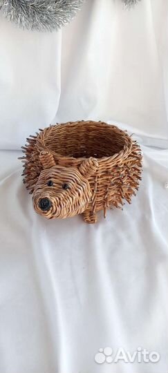 Ваза кашпо ёжик