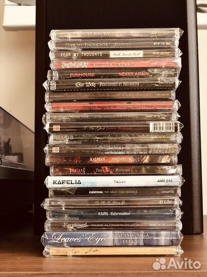 Музыкальные cd диски (metal & rock) -1