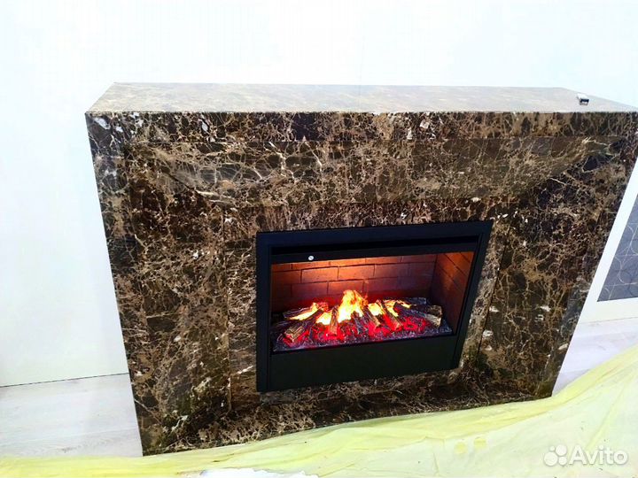 Камины и каминные полки из мрамора и гранита