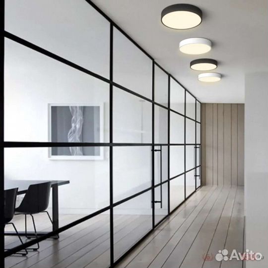 Стеклянная перегородка для зонирования