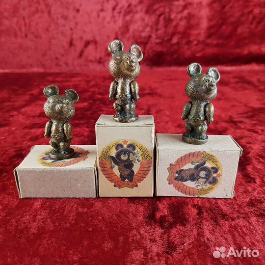 Олимпийский мишка СССР новый