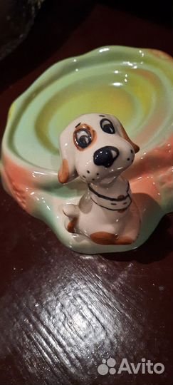 Пепельница собака СССР