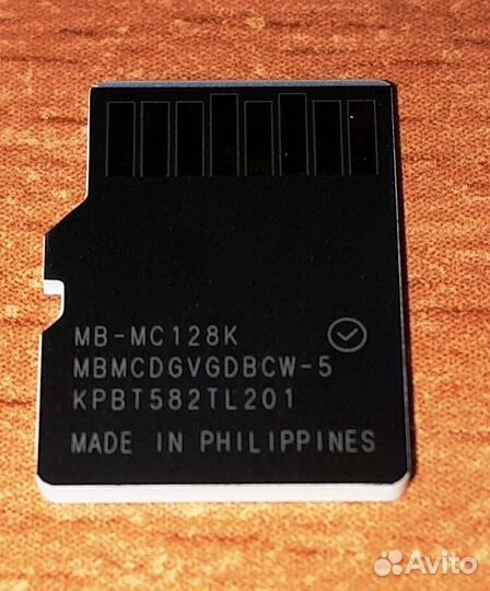 Карта памяти MicroSD Samsung EVO plus 128 гб