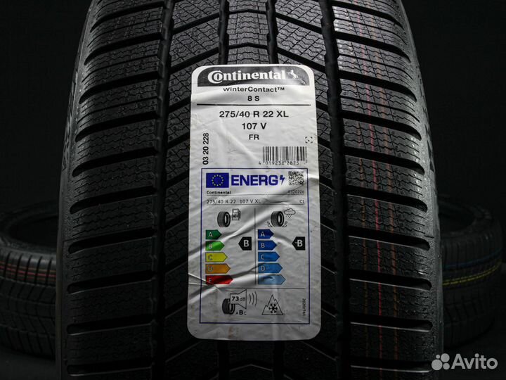 Continental WinterContact 8S 315/35 R22 и 275/40 R22 105V