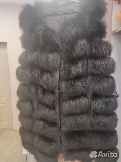 Меховая жилетка норка