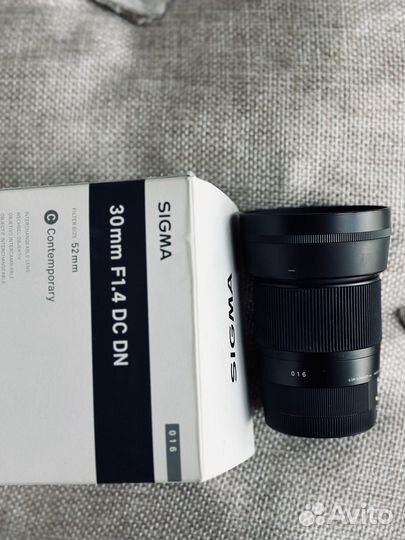 Объектив sigma 30 mm 1 4 sony e