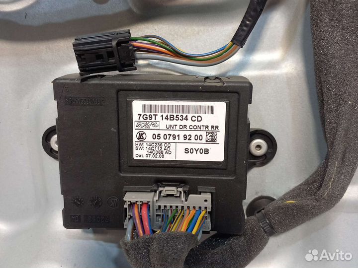 Стеклоподъемник зад/лев,блок,замок,Volvo S80