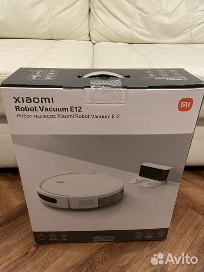 Робот пылесос xiaomi robot vacuum e12