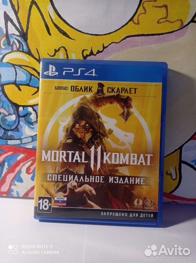 Игра mortal kombat на ps4