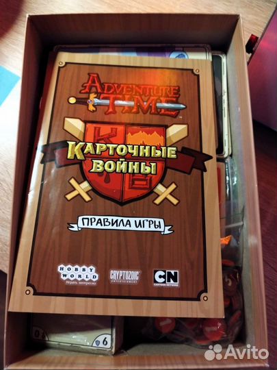Настольная игра Adventure Time Карточные войны