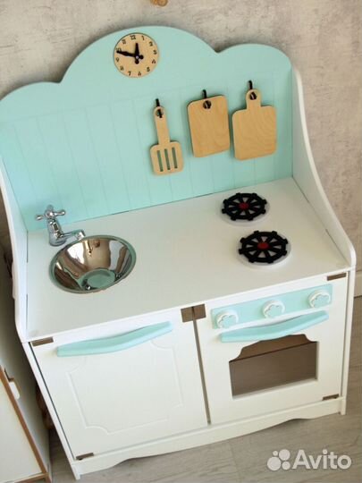 Детская кухня деревянная Ми-ми