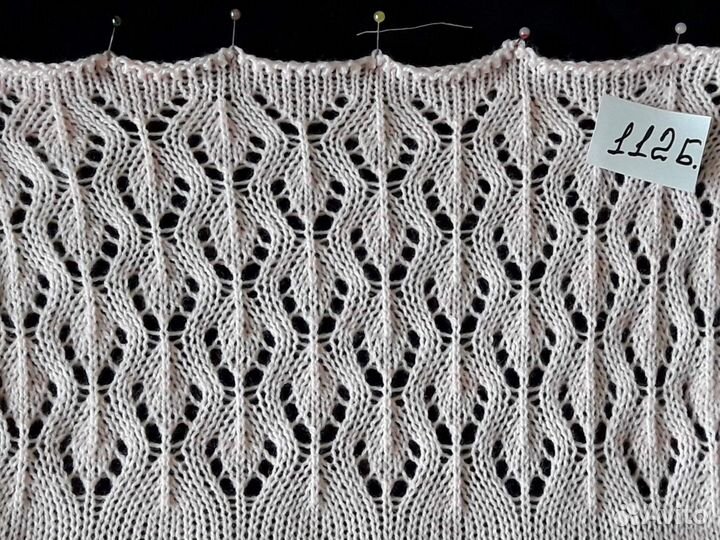 Перфокарты ажурные на 24 петли