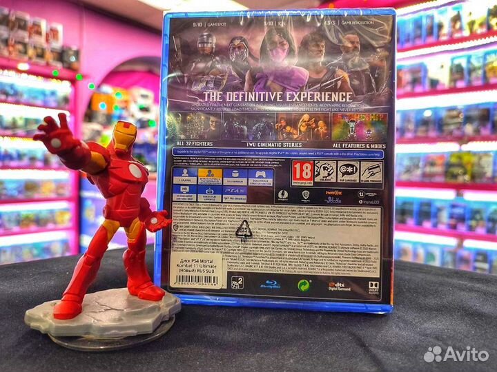 Диск PS4 Mortal Kombat Ultimate (Новый)