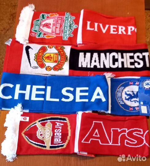 Шарфы футбольных клубов и событий