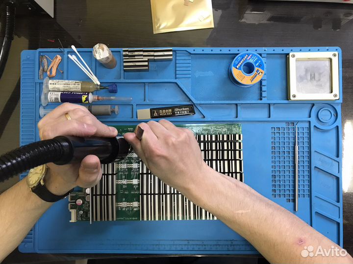Ремонт Antminer, Whatsminer, Innosilicon и блоков
