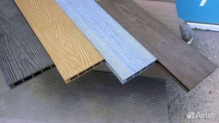 Террасная доска дпк полнотелая