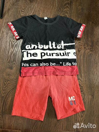 Вещи пакетом на мальчика 110 116