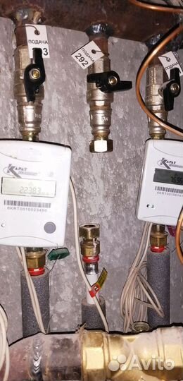 Замена счетчиков воды, поверка счетчиков