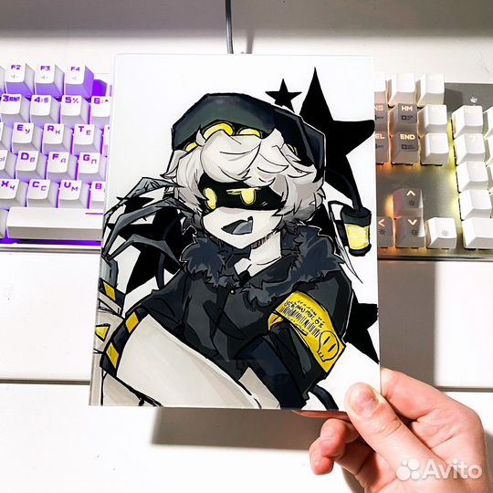 Рисунок на стекле, Дрон yбийца