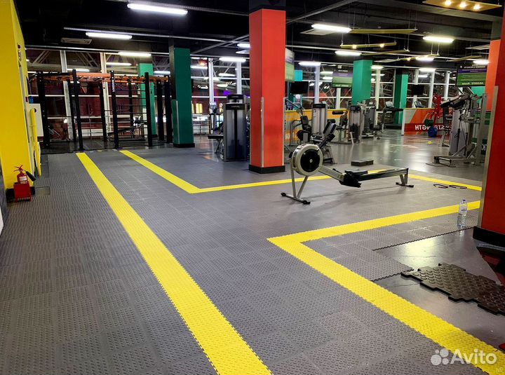 Модульные полы для гаража