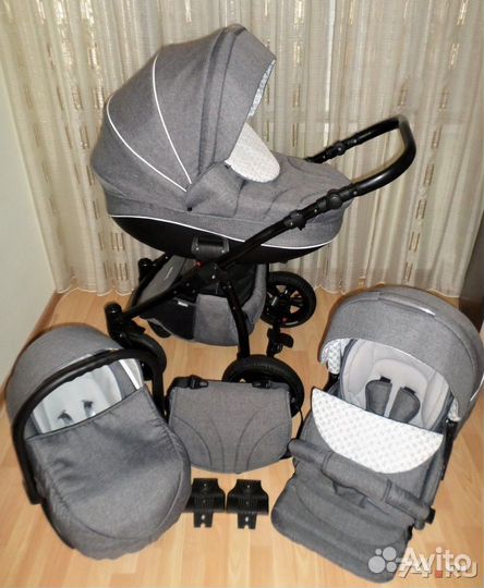 Коляска Tutis Mimi Style 3 в 1 с автолюлькой