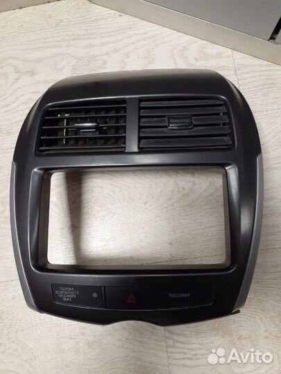 Панель магнитолы 2 DIN Mitsubishi ASX