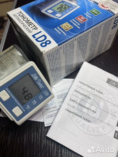 Тонометр запястный