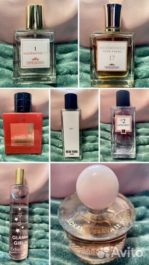 Аналоговый парфюм без коробок (Ж и М)