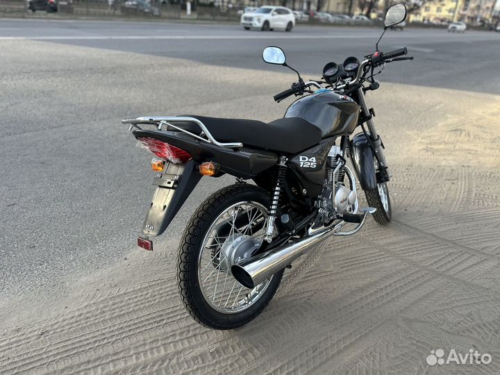 Новый мотоцикл minsk D4 125 графитовый