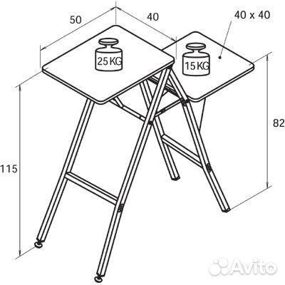 Проекционный столик Projecta Gigant (11200036)