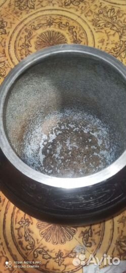 Афганский казан бу примерно 10 или 12 литров