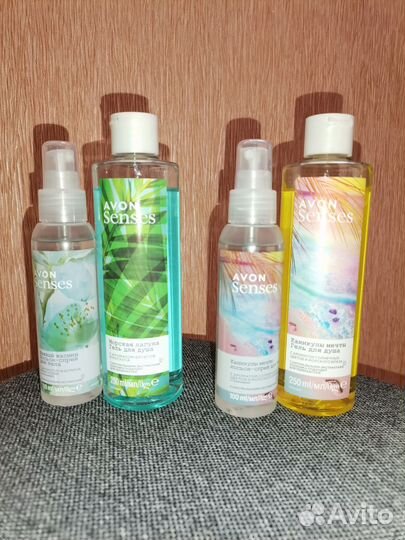 Парфюм Avon, гели для душа