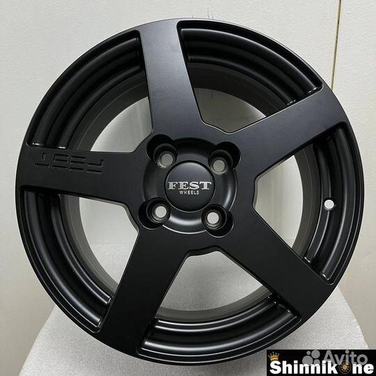 Литые диски R15 4/98 proma леман черный матовый