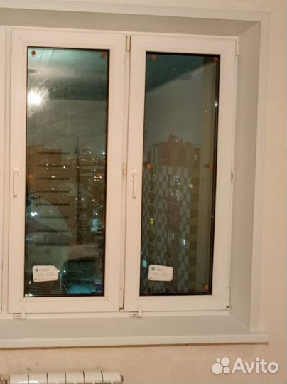 Пластиковое окно на кухню