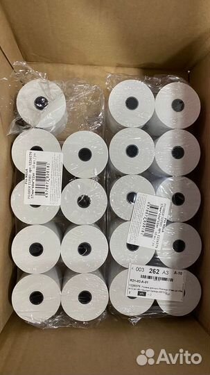 Чековая лента из термобумаги Promega 57 мм намотка