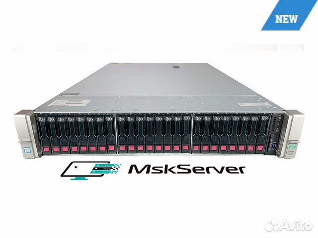 Сервер HP DL380 Gen9 24xSFF 2x E5-2660v4 256Gb