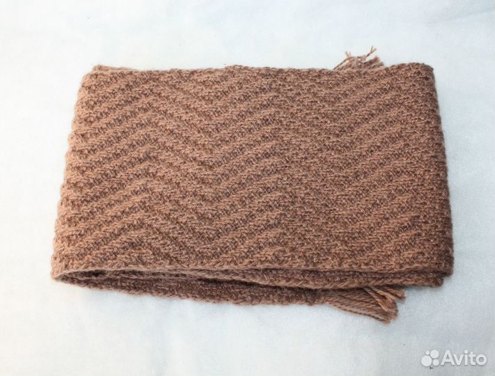 Шарф мужской ручного вязания