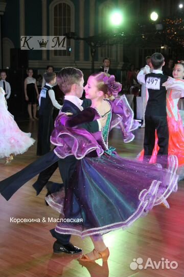 Пошив платьев для бальных танцев