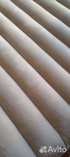 Надувной матрас кровать с насосом. Б/у